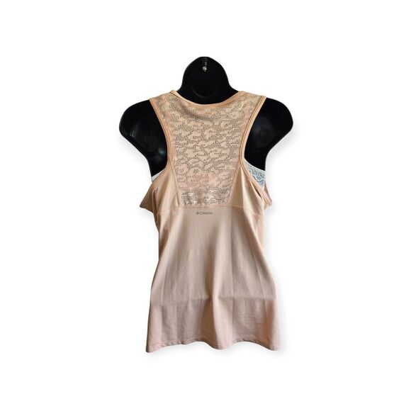 Columbia Women's Small Sleeveless Tank Top Tan - Picture 2 of 5